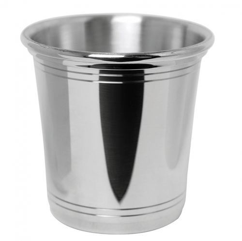 Carolina Julep Cup 8 Oz 3 1/4\ Height x 3 1/8\ Diameter
8 oz
Pewter

Care:  Wash your pewter in warm water, using mild soap and a soft cloth. Dry with a soft cloth. Your pewter should never be exposed to an open flame or excessive heat. Store your pewter trays flat, cups upright, etc. to prevent warping. Do not wrap pewter in anything other than the original wrapping to prevent scratching. Never wrap pewter in tissue paper, as fine line scratching will occur. Never put pewter in a dishwasher. Hand wash only.

Interested in stock availability or special ordering items? Looking to order in bulk or an order that is personalized, wrapped, and delivered?  Contact us any time with your questions.